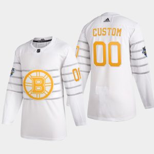 Boston Bruins Pelipaita Custom #00 2020 NHL All-Star Game Valkoinen Authentic